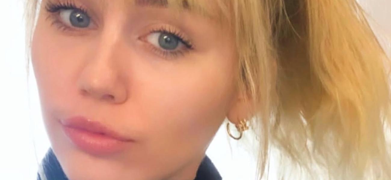 Miley Cyrus close up