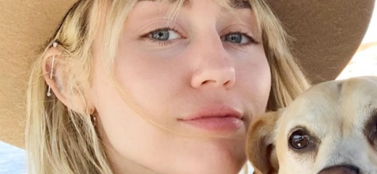 Miley Cyrus close up