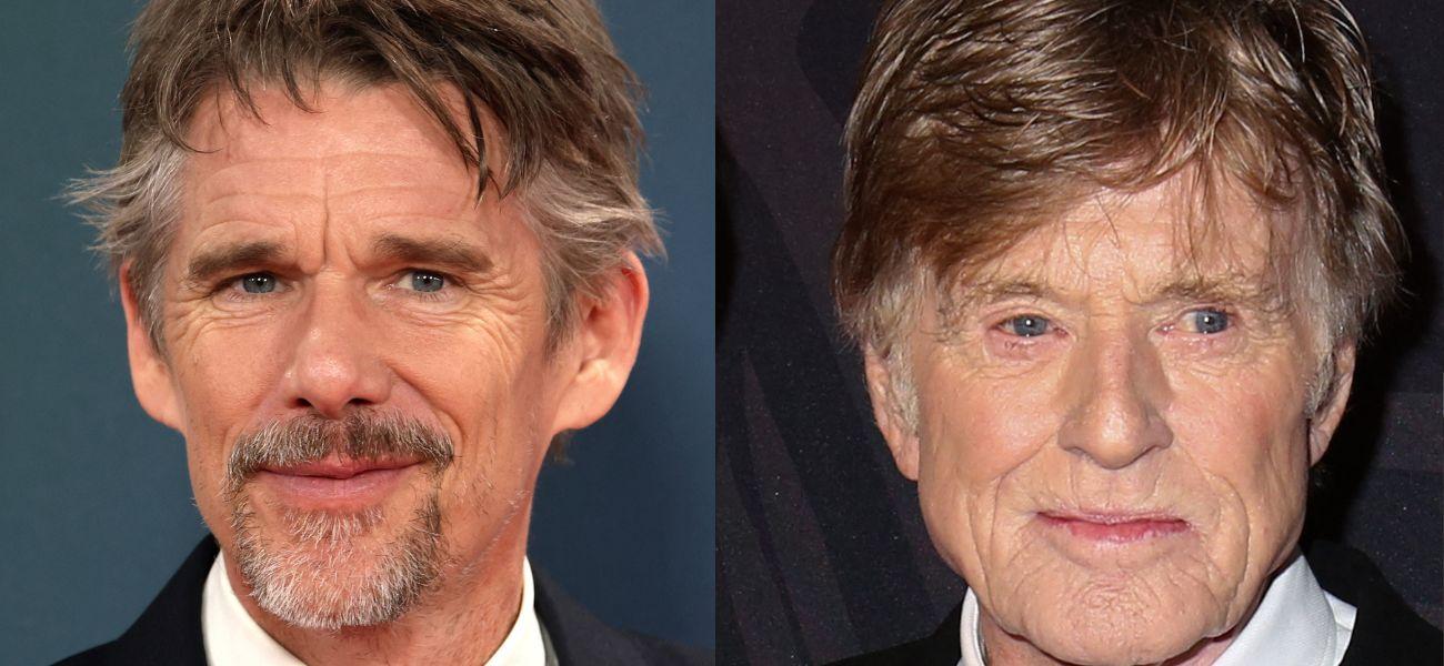 Ethan Hawke (left) Robert Redford (right)