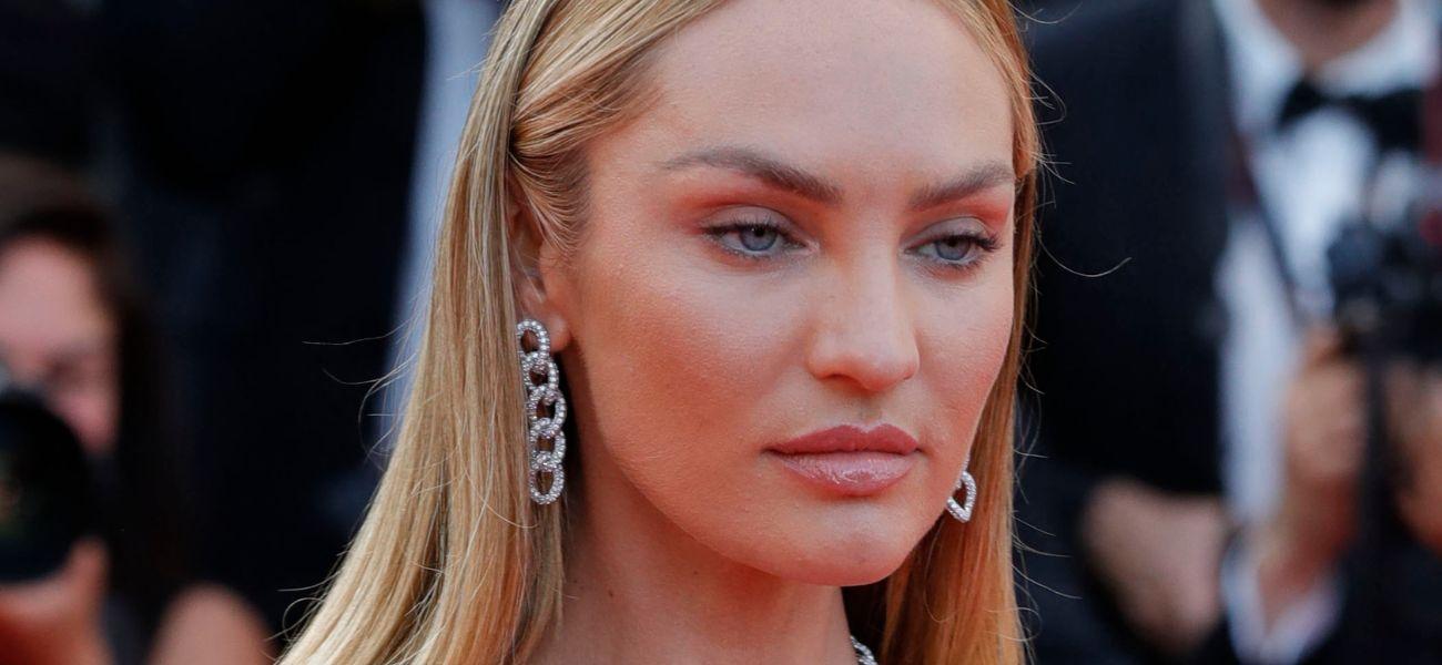 Candice Swanepoel on red carpet