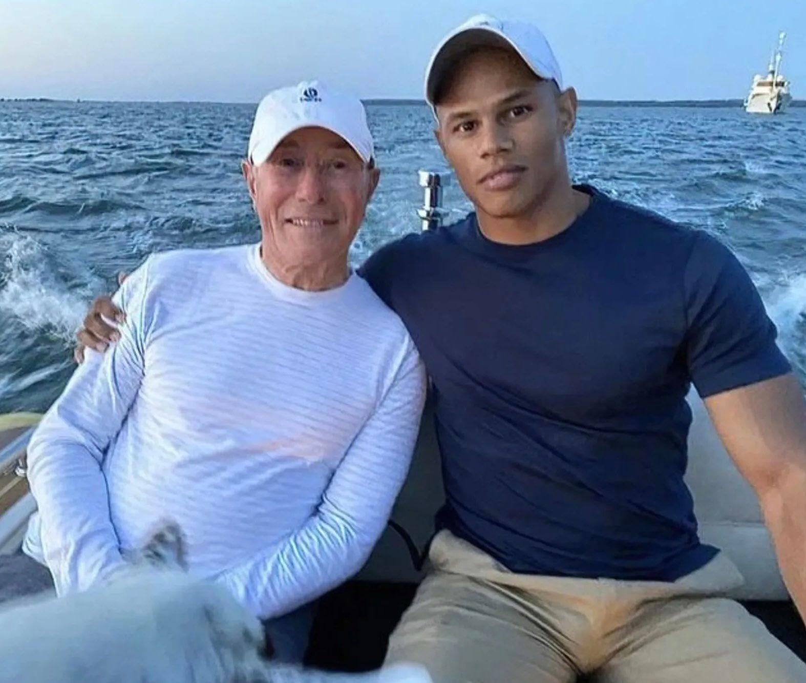 David Geffen and Donovan Michaels