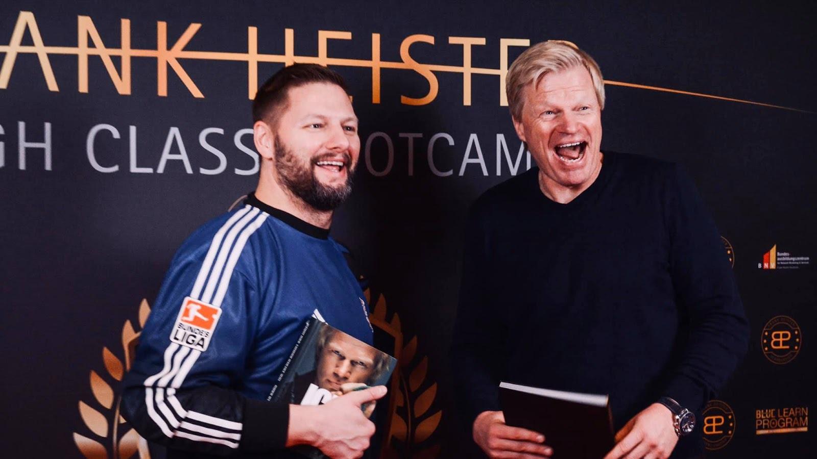 Frank Heister and Oliver Kahn