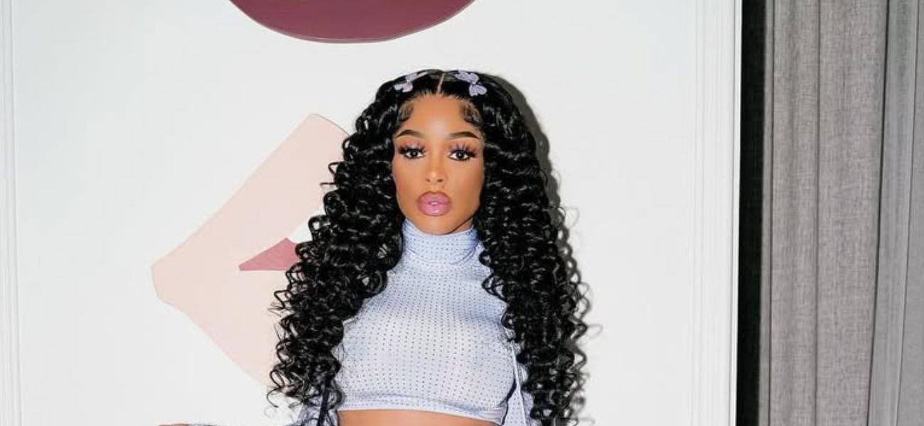 Keyshia Ka’oir in coily black hair