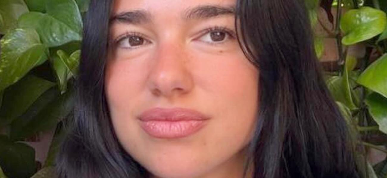 Dua Lipa close up