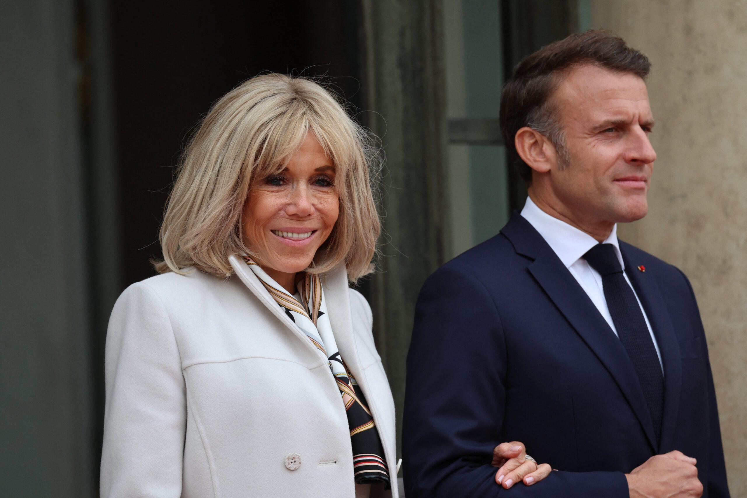 Brigitte dan Emmanuel Macron