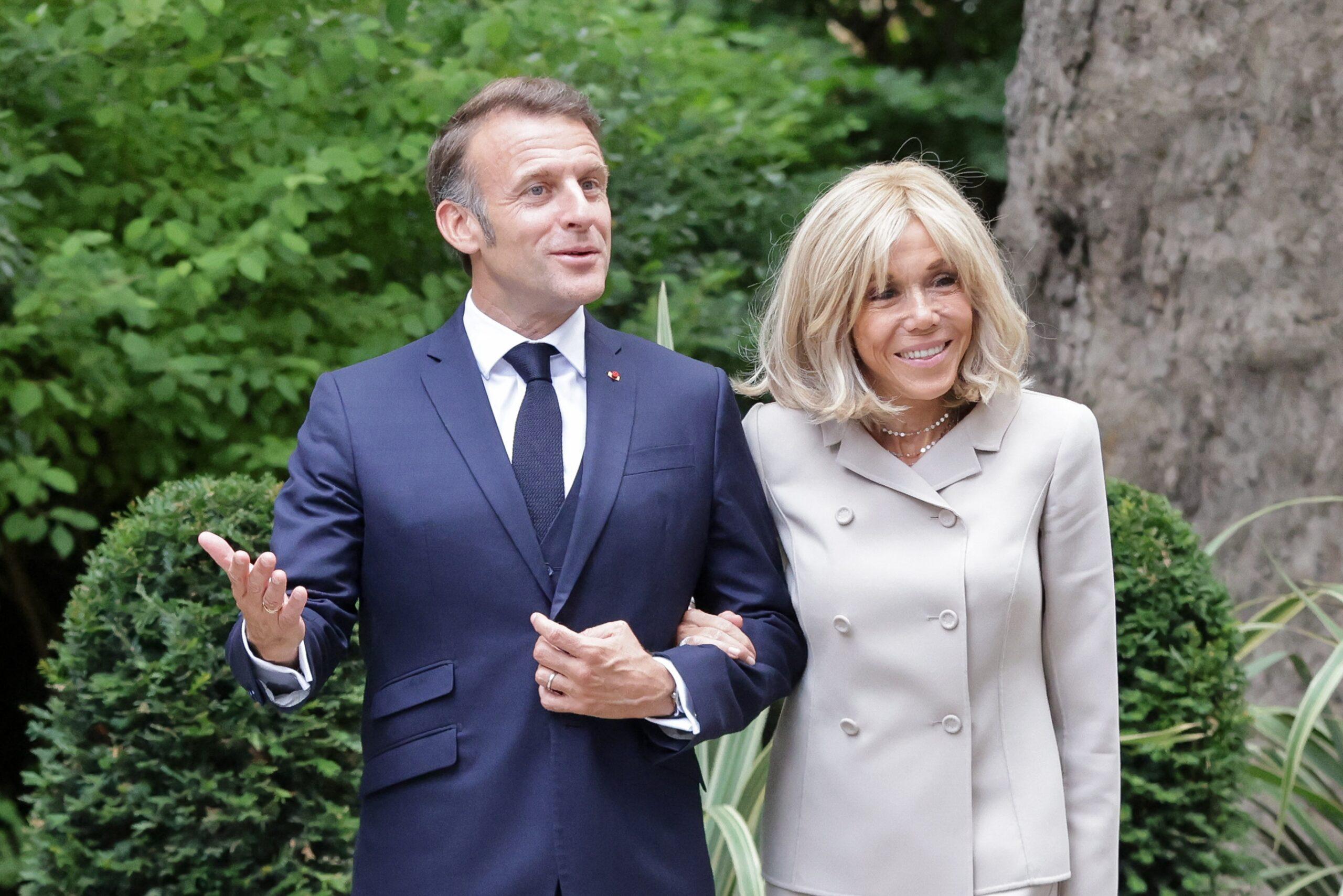 Brigitte dan Emmanuel Macron