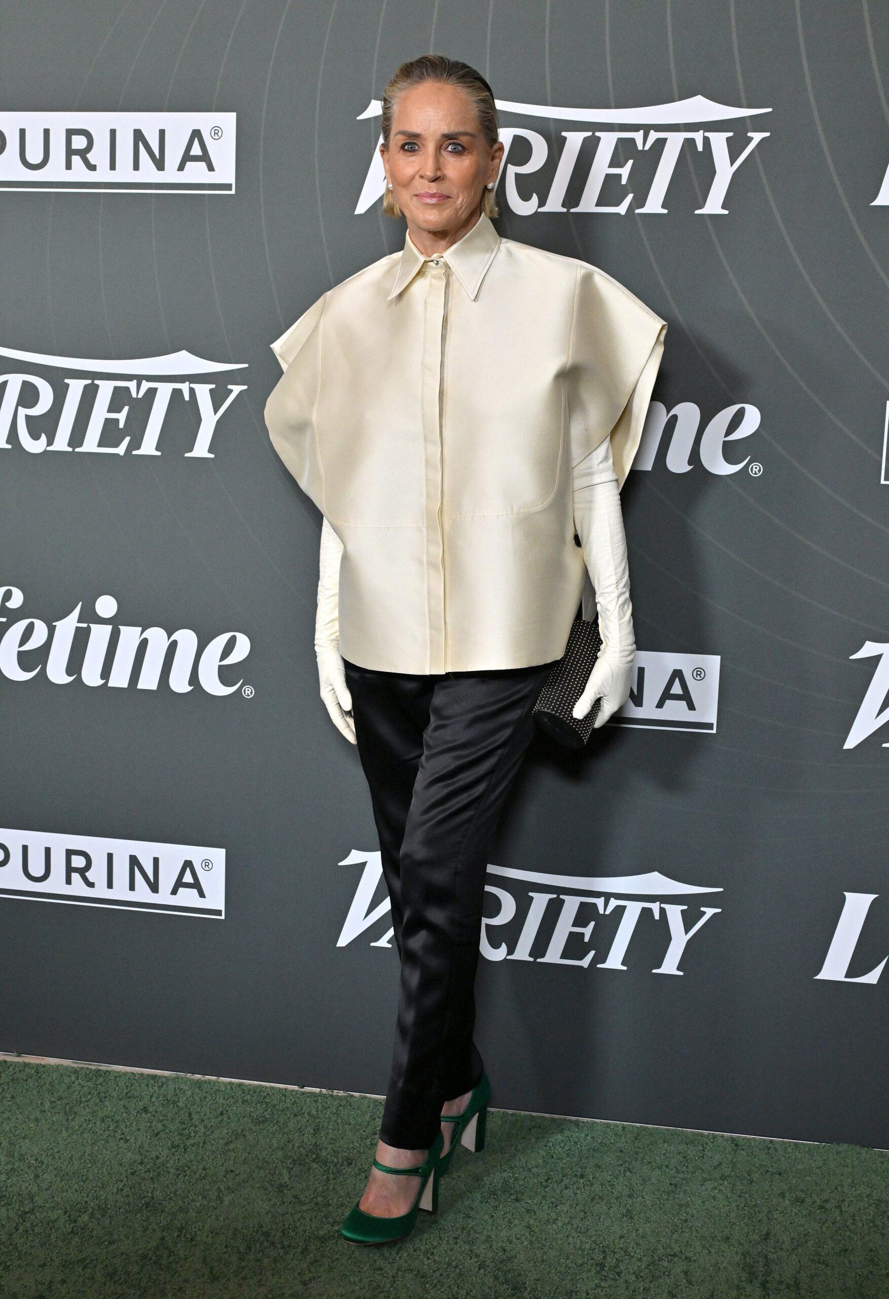 Sharon Stone at the Variety Power of Women: Los Angeles Event