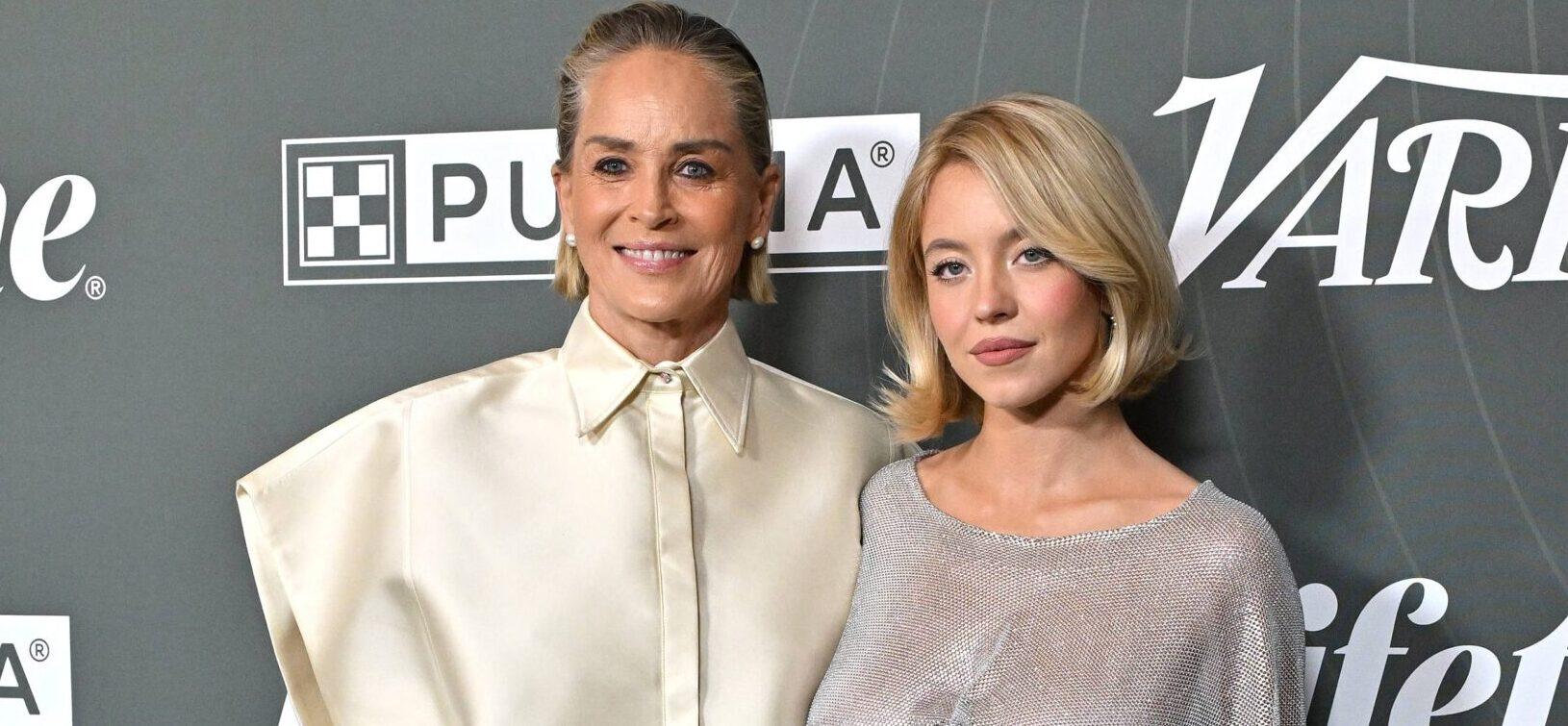 Sharon Stone and Sydney Sweeney at the Variety Power of Women: Los Angeles Event