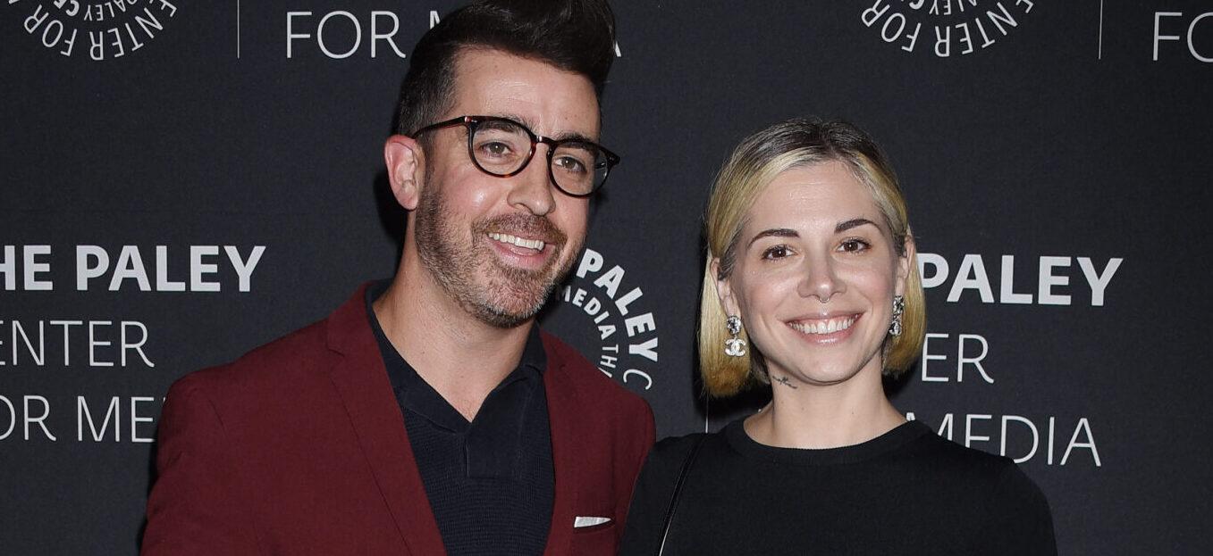 Paul Costabile and Christina Perri at PaleyCenter Presents Bob Mackie: Naked Illusion Premiere