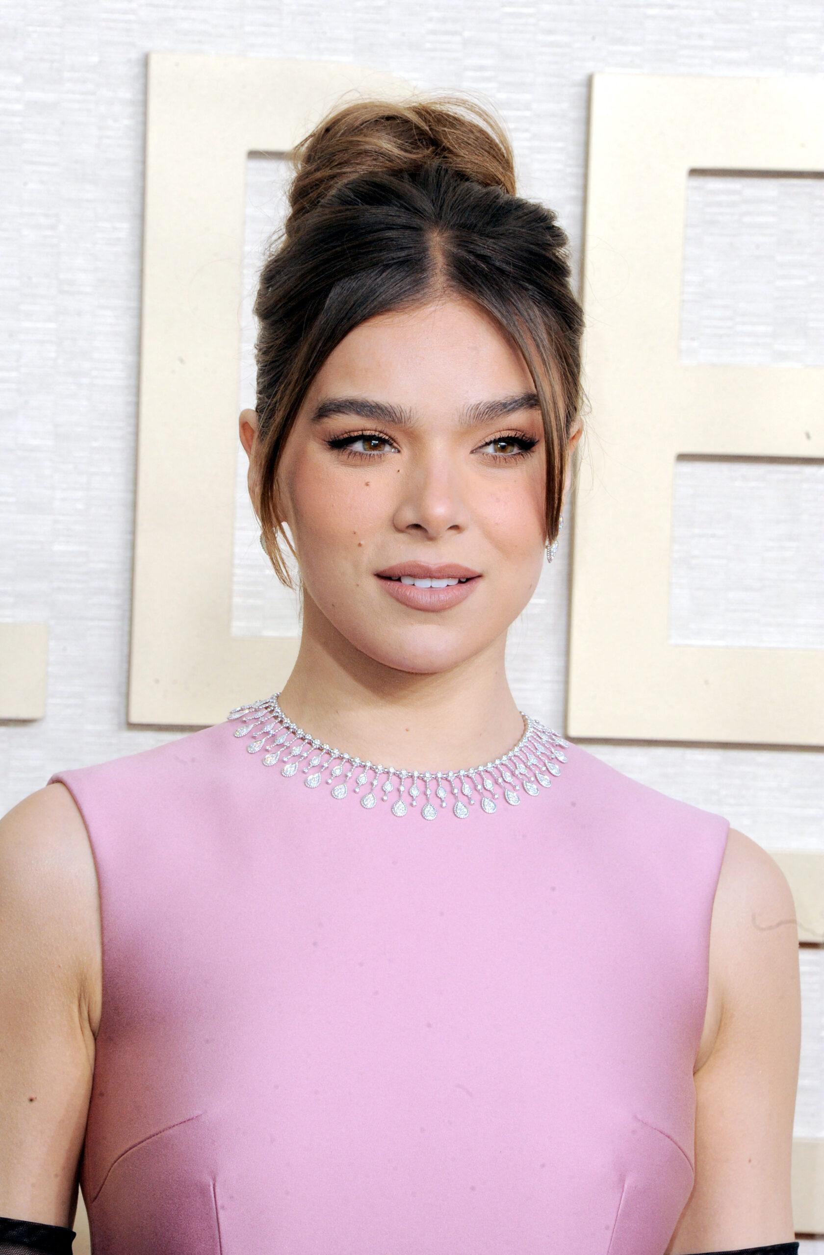 Hailee Steinfeld at the 81st Annual Golden Globe Awards