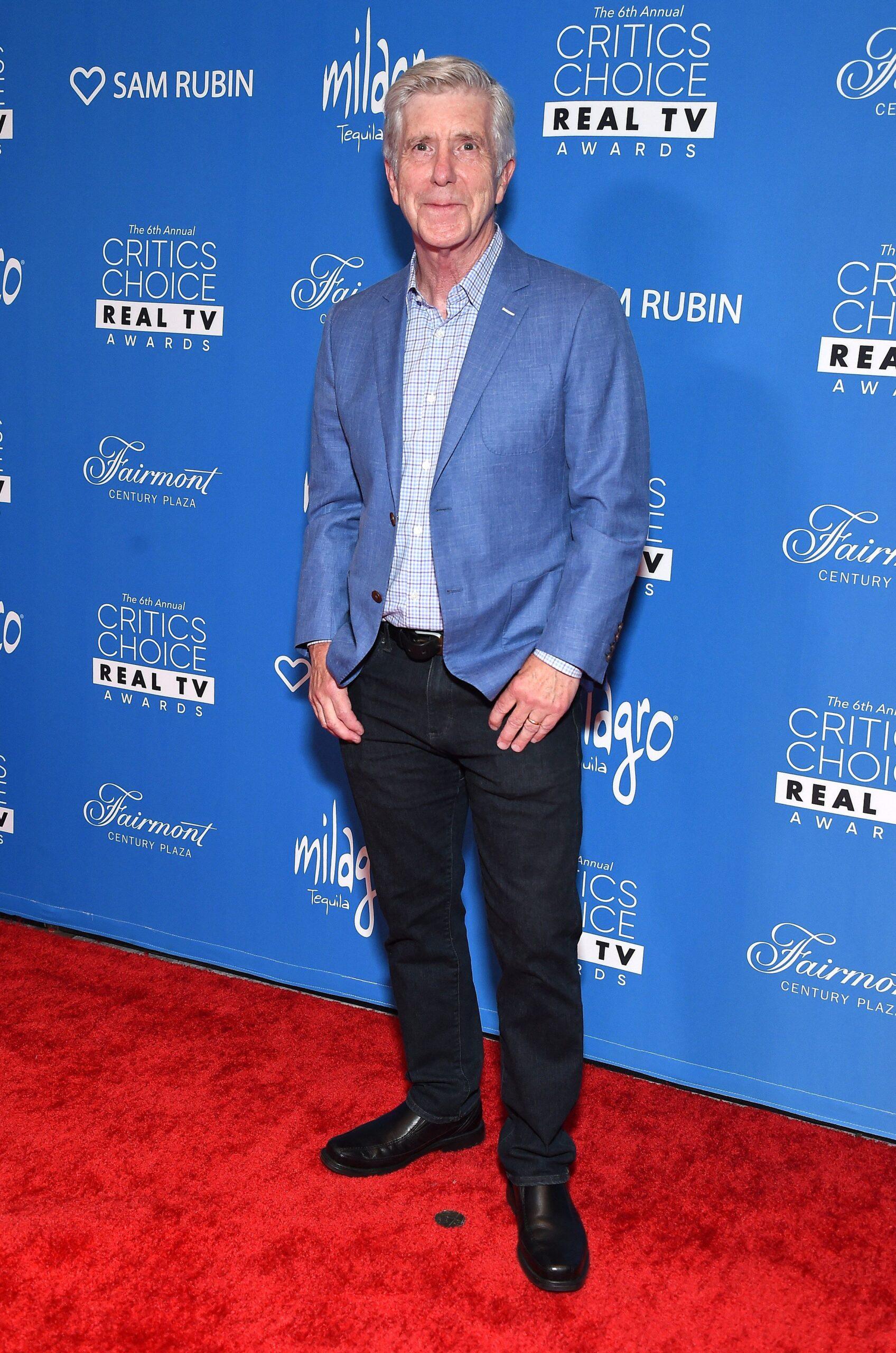 Tom Bergeron at Critics Choice Real TV Awards 2024