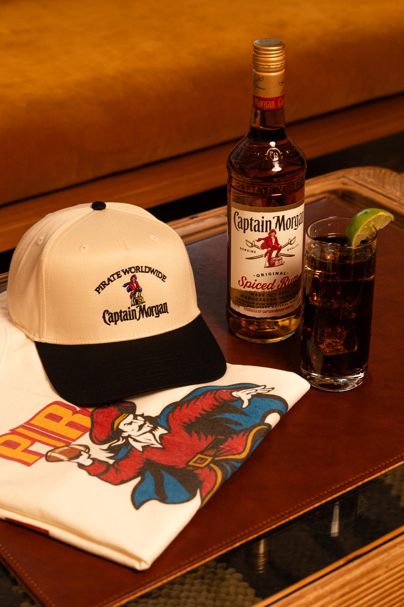 Summer House star West Wilson is teaming up with Captain Morgan to bring The Captain’s Challenge to tailgates across the country and gave fans a first look at the brand’s upcoming collab with Pirate Worldwide.