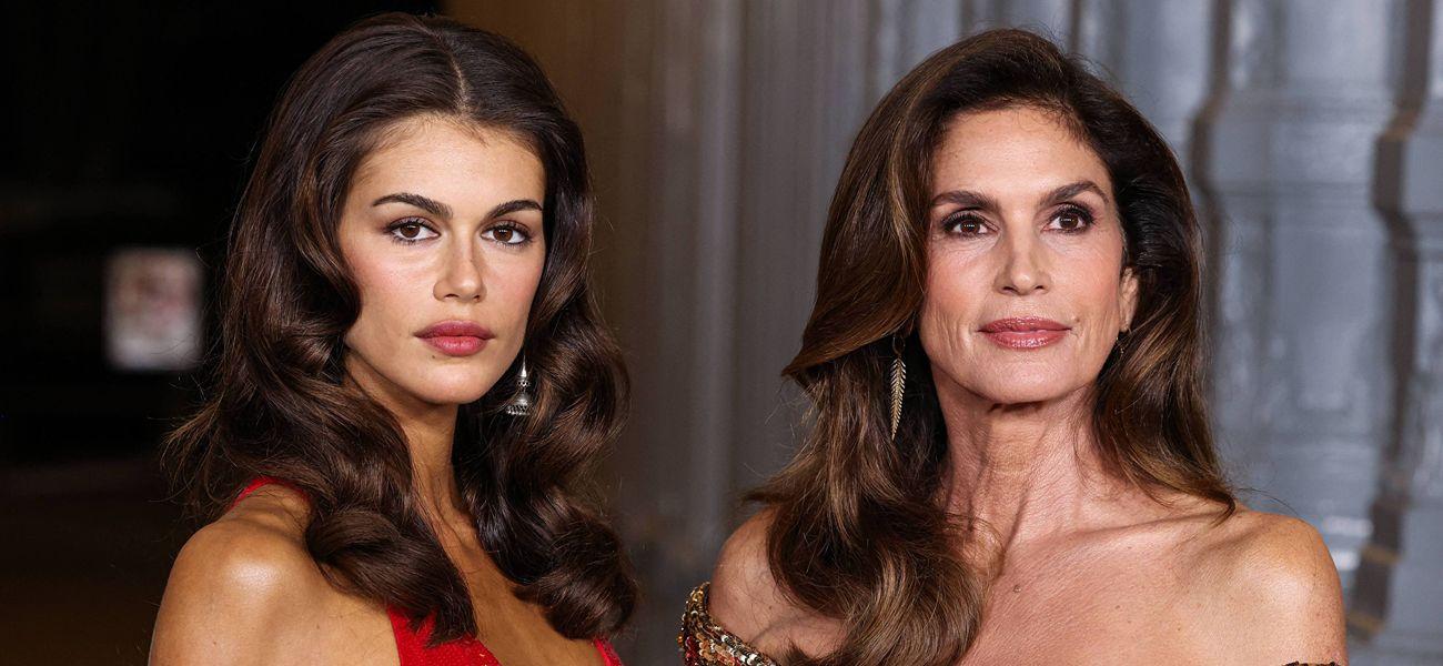 Kaia Gerber and her mother Cindy Crawford