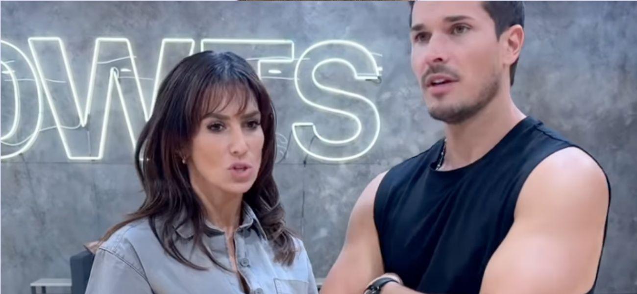 Gleb Savchenko and Hilaria Baldwin on DWTS