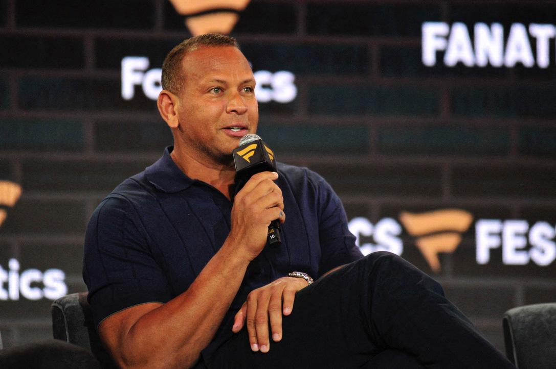 Alex Rodríguez trabaja con Fanatics. 