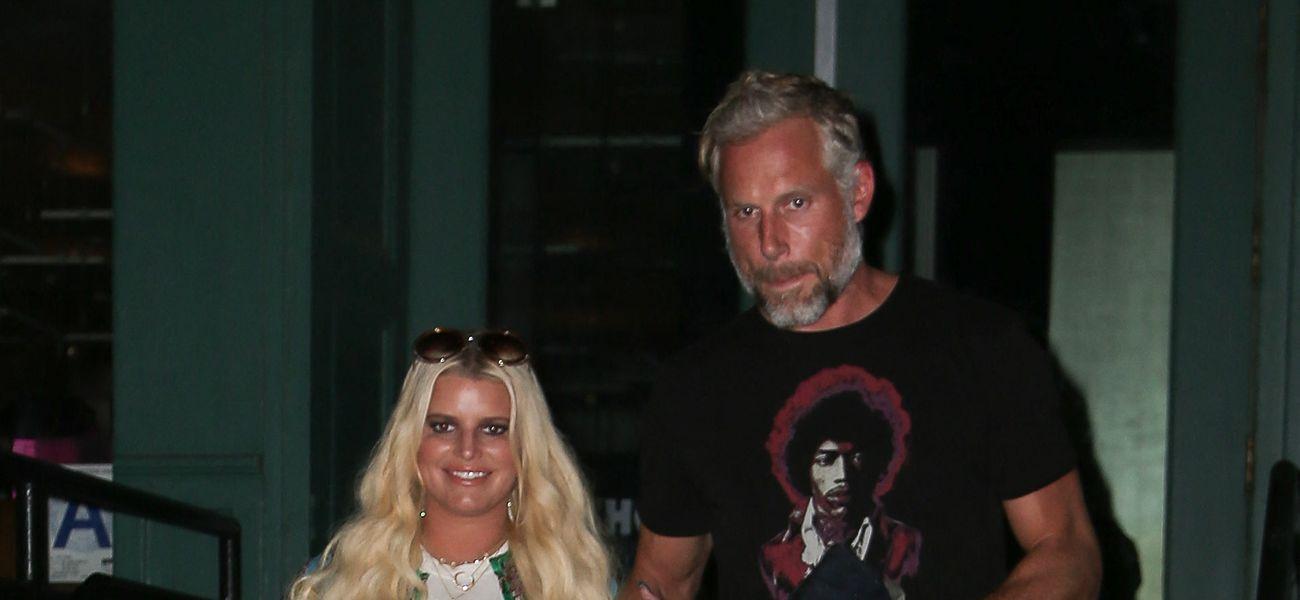 Jessica Simpson and husband Eric Johnson photographed