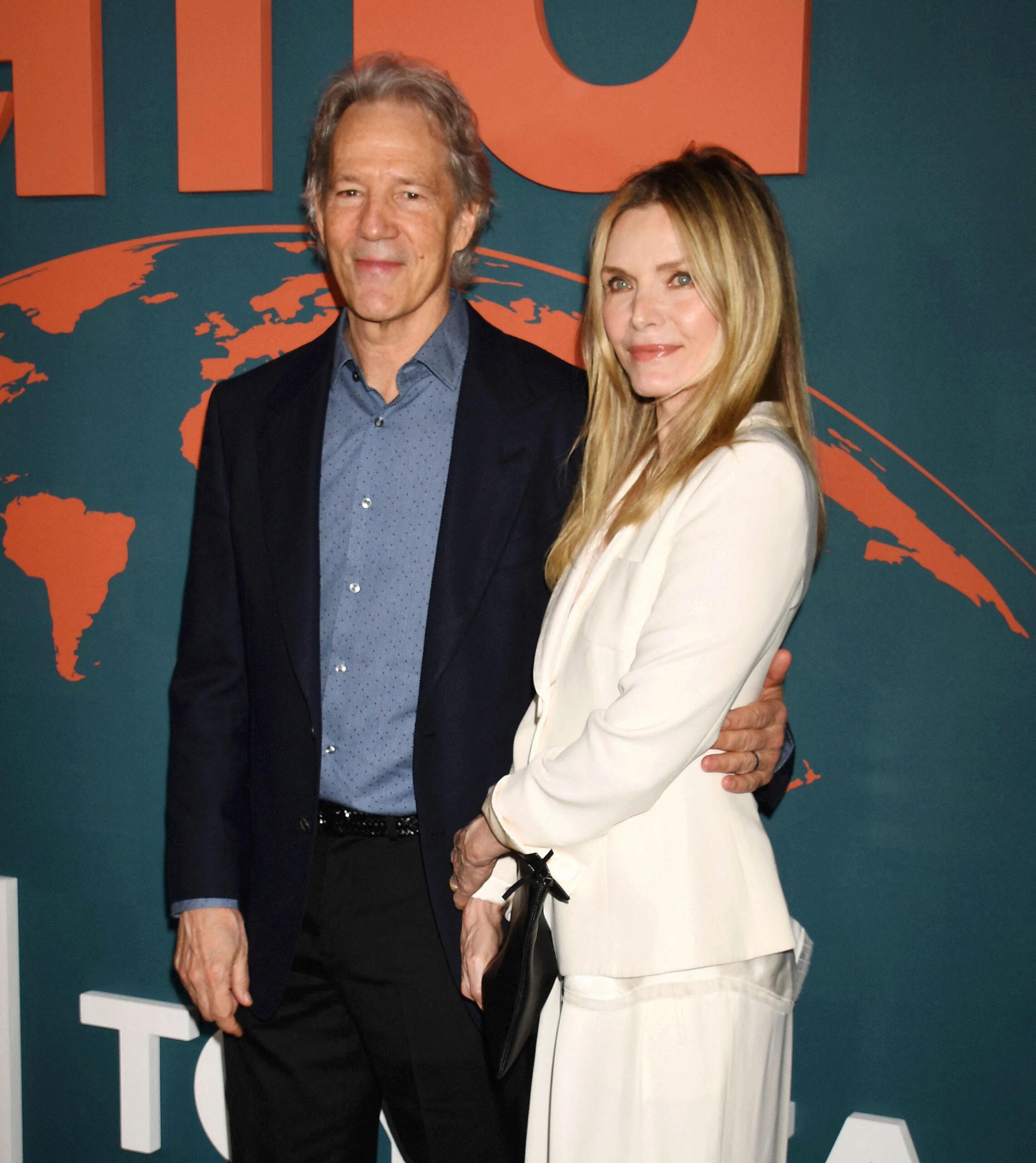 David E. Kelley and Michelle Pfeiffer at Environmental Media Association Awards Gala, Los Angeles