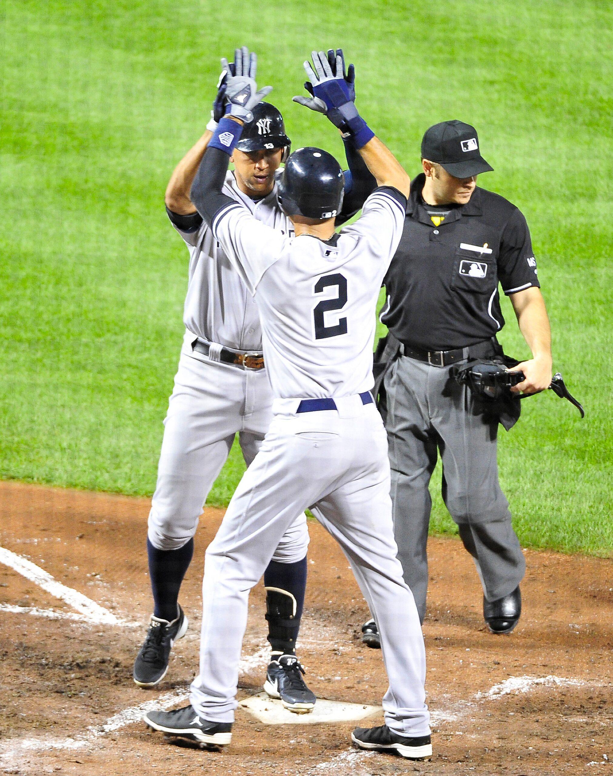 Derek Jeter and Alex Rodriguez