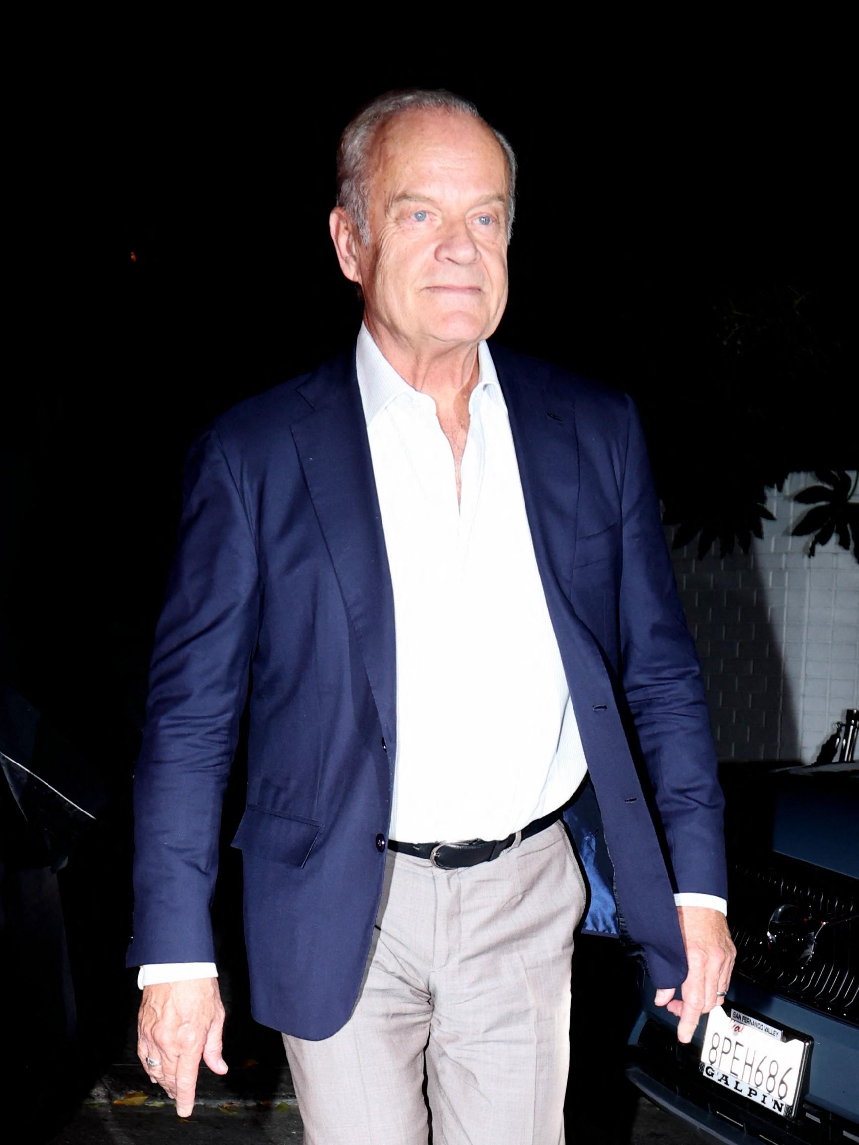 Kelsey Grammer seen leaving the Chateau Marmont