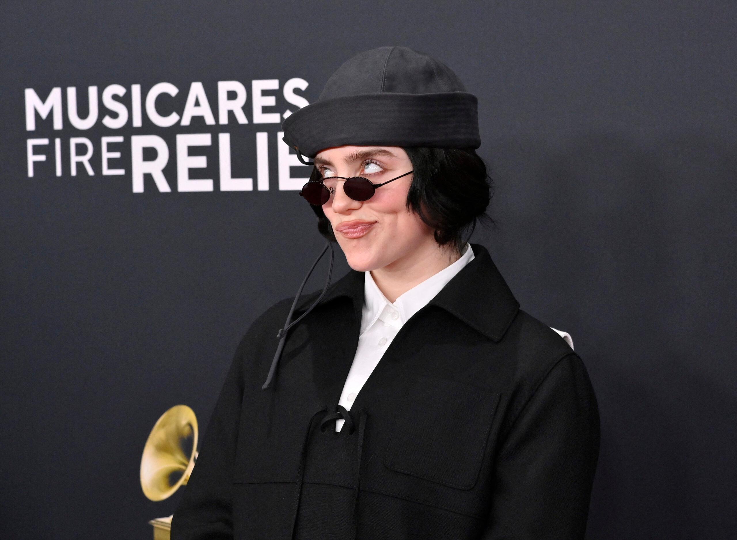Billie Eilish no 67º Grammy Awards, realizado em Los Angeles