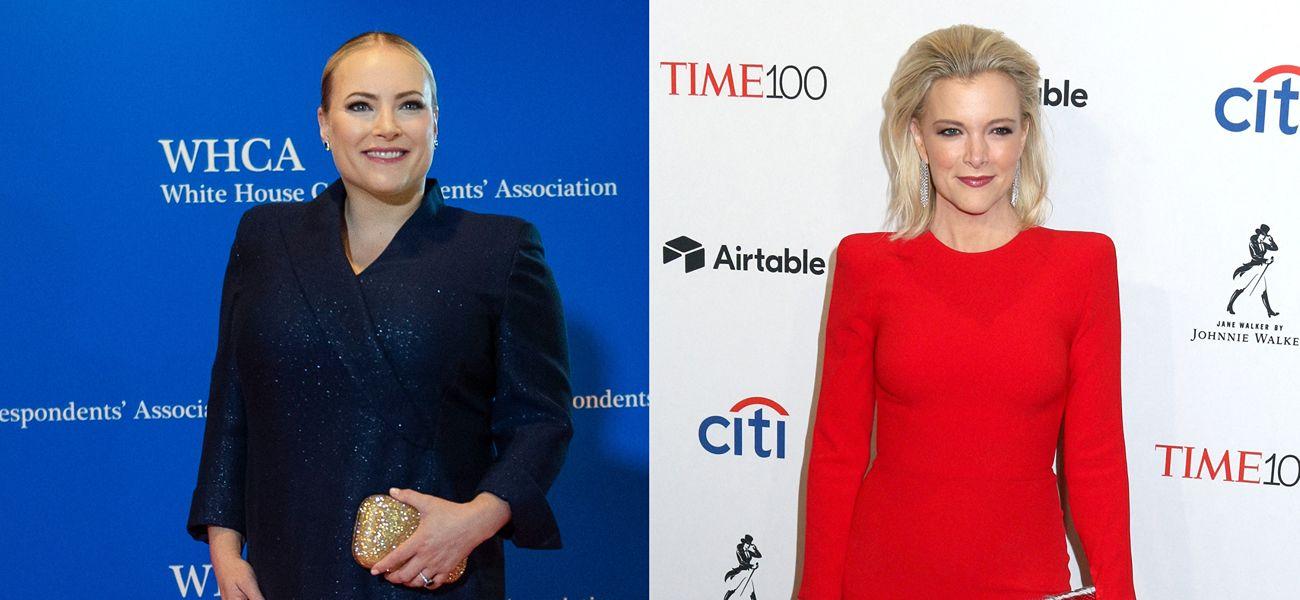 A photo collage of Meghan McCain, Megyn Kelly.