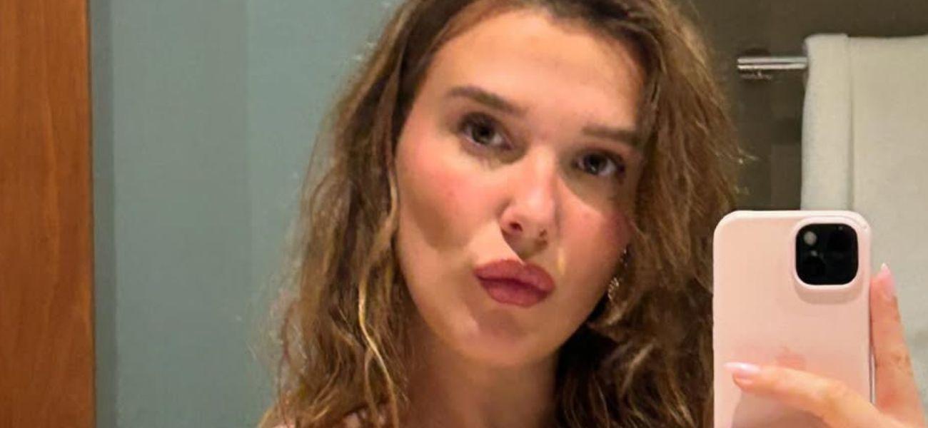 Millie Bobby Brown selfie