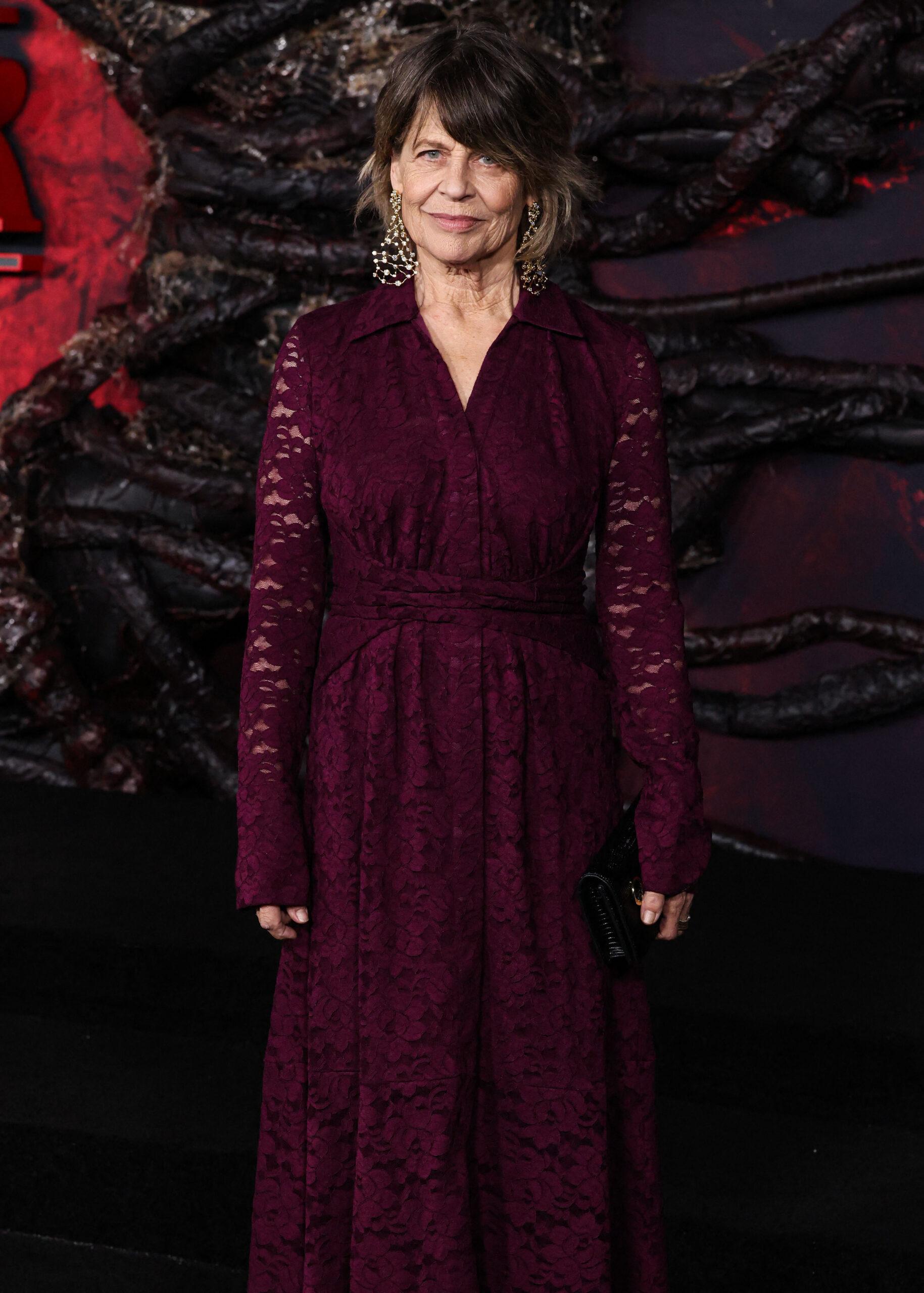 Linda Hamilton at Los Angeles Premiere Of Netflix's 'Stranger Things' Season 5