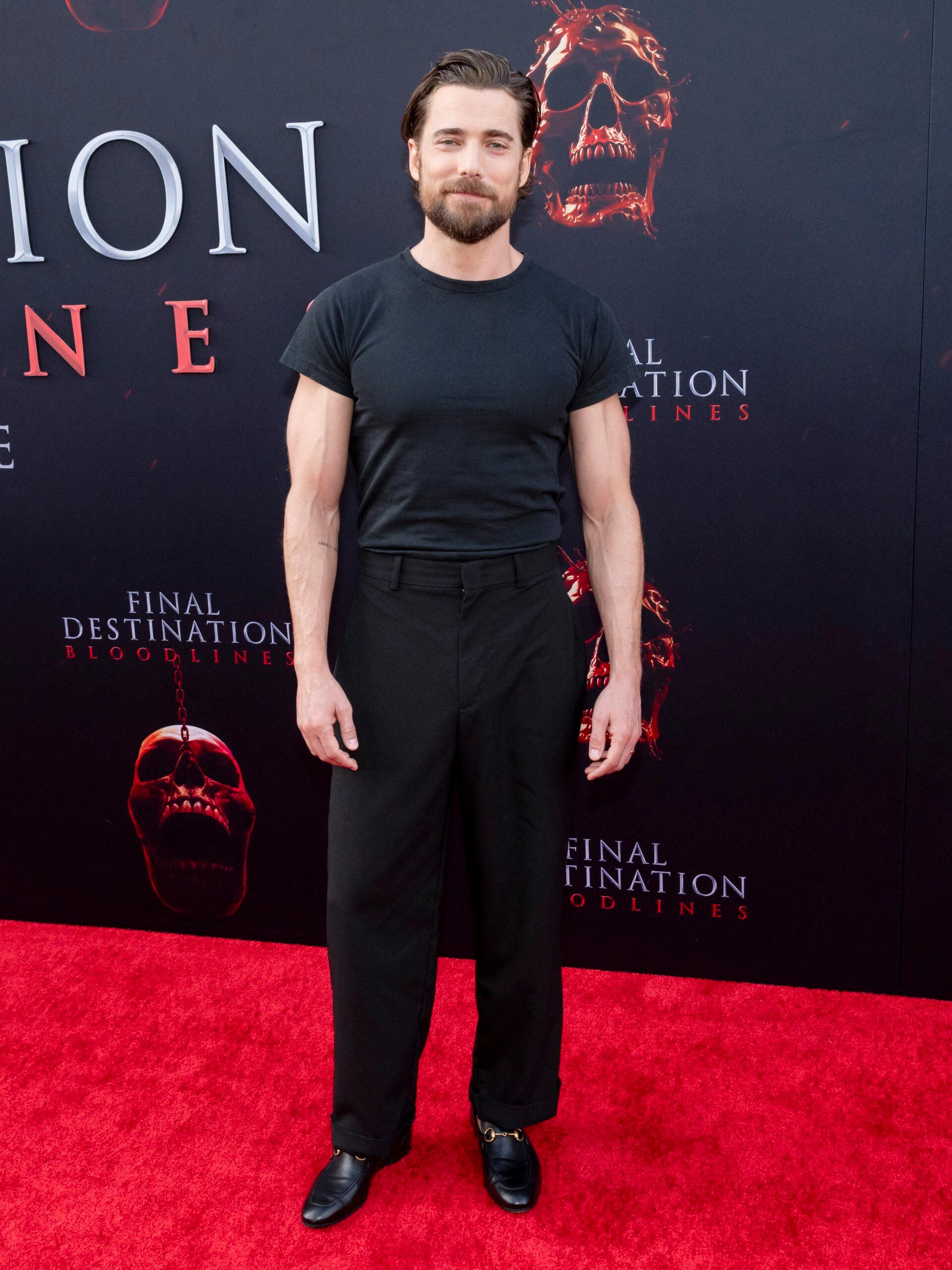 Dustin Milligan at ''Final Destination Bloodlines'' World Premiere