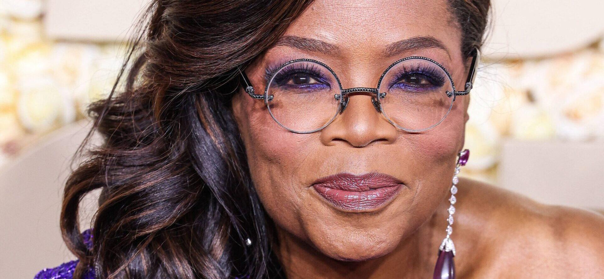 Oprah at 81st Annual Golden Globe Awards