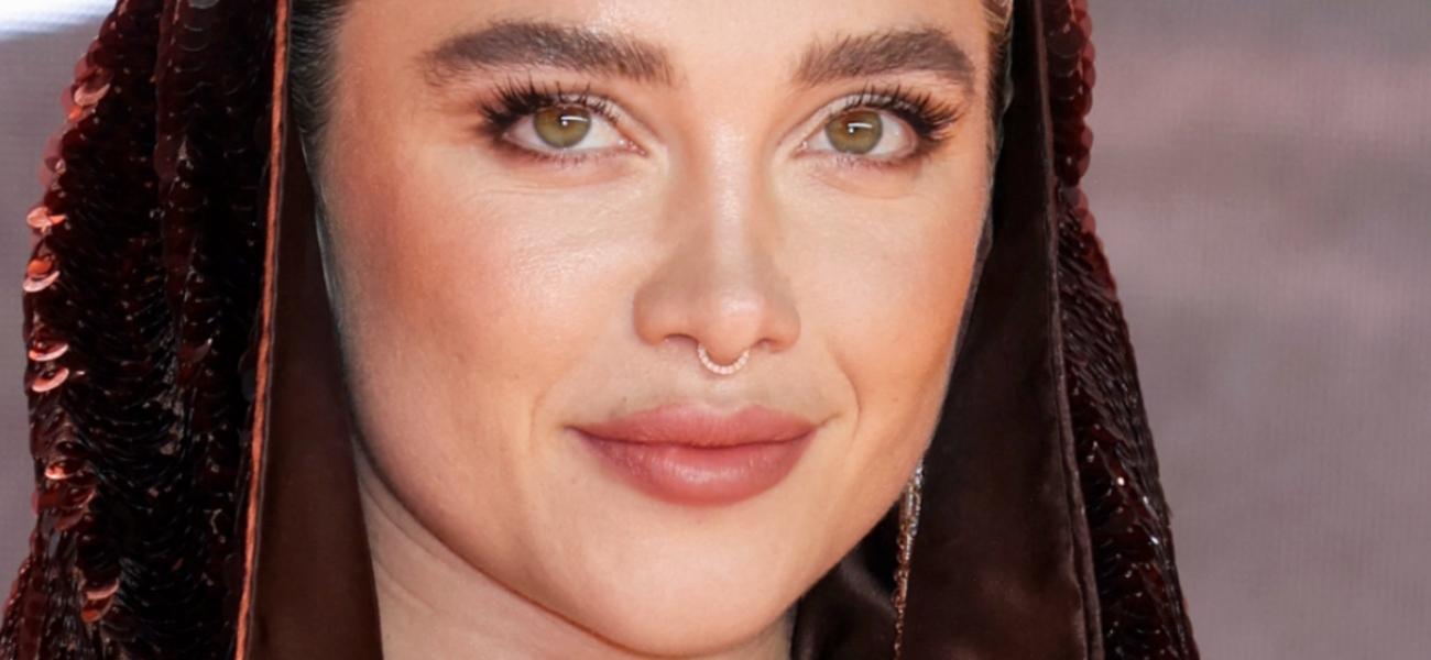 Florence Pugh close up