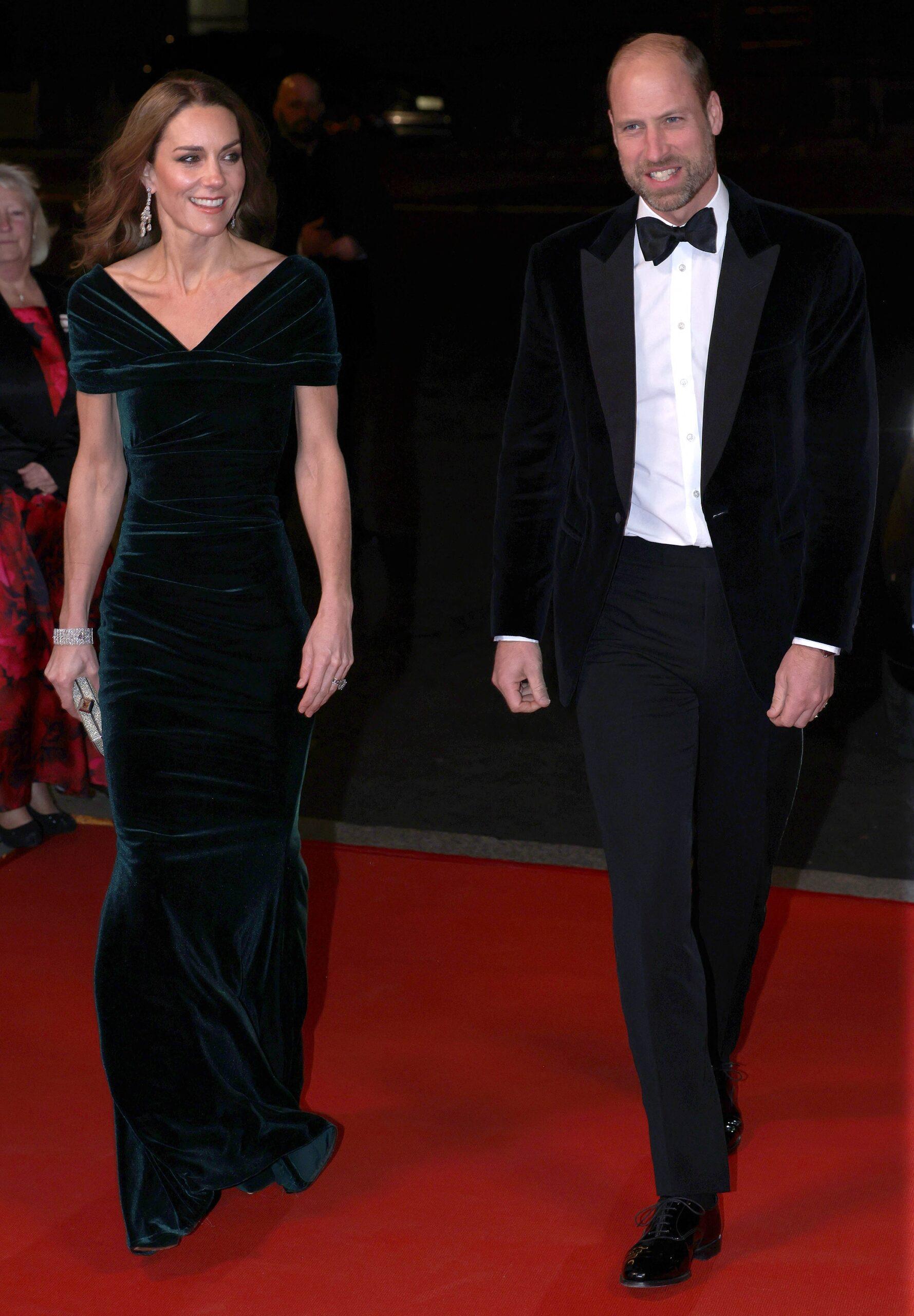 The Prince and Princess of Wales attend the Royal Variety Performance