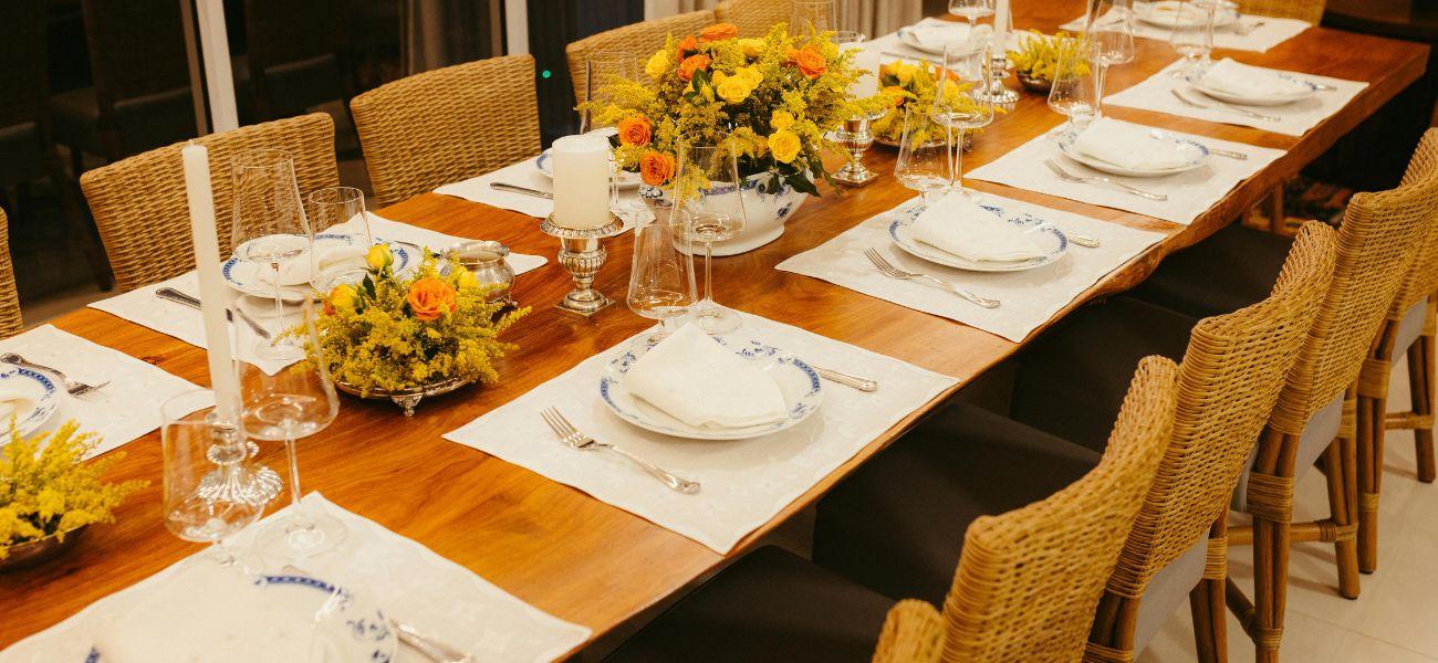 Royal Family Dinner table