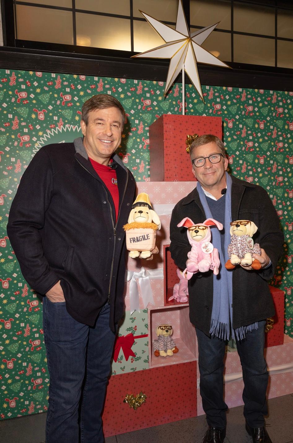 Peter Billingsley and Todd Graves at Raising Cane's pop up