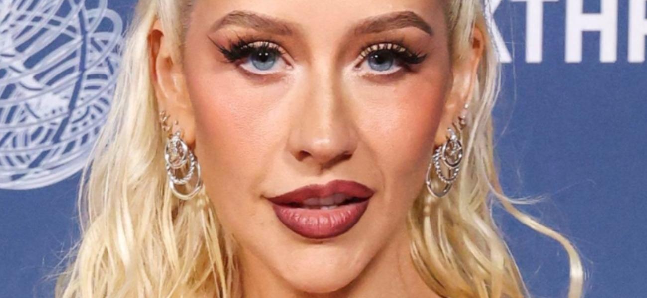 Christina Aguilera close up