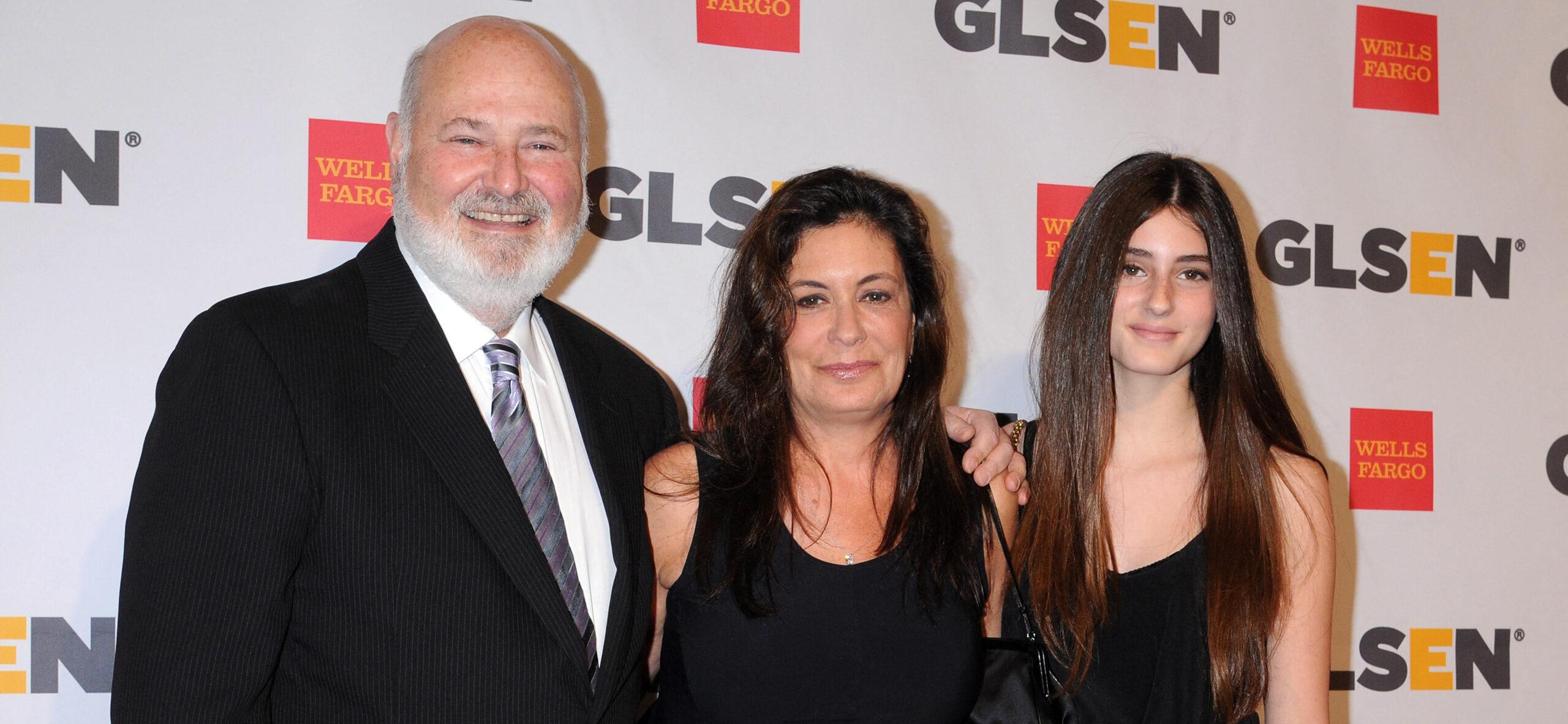 Rob Reiner, wife Michele Singer, daughter