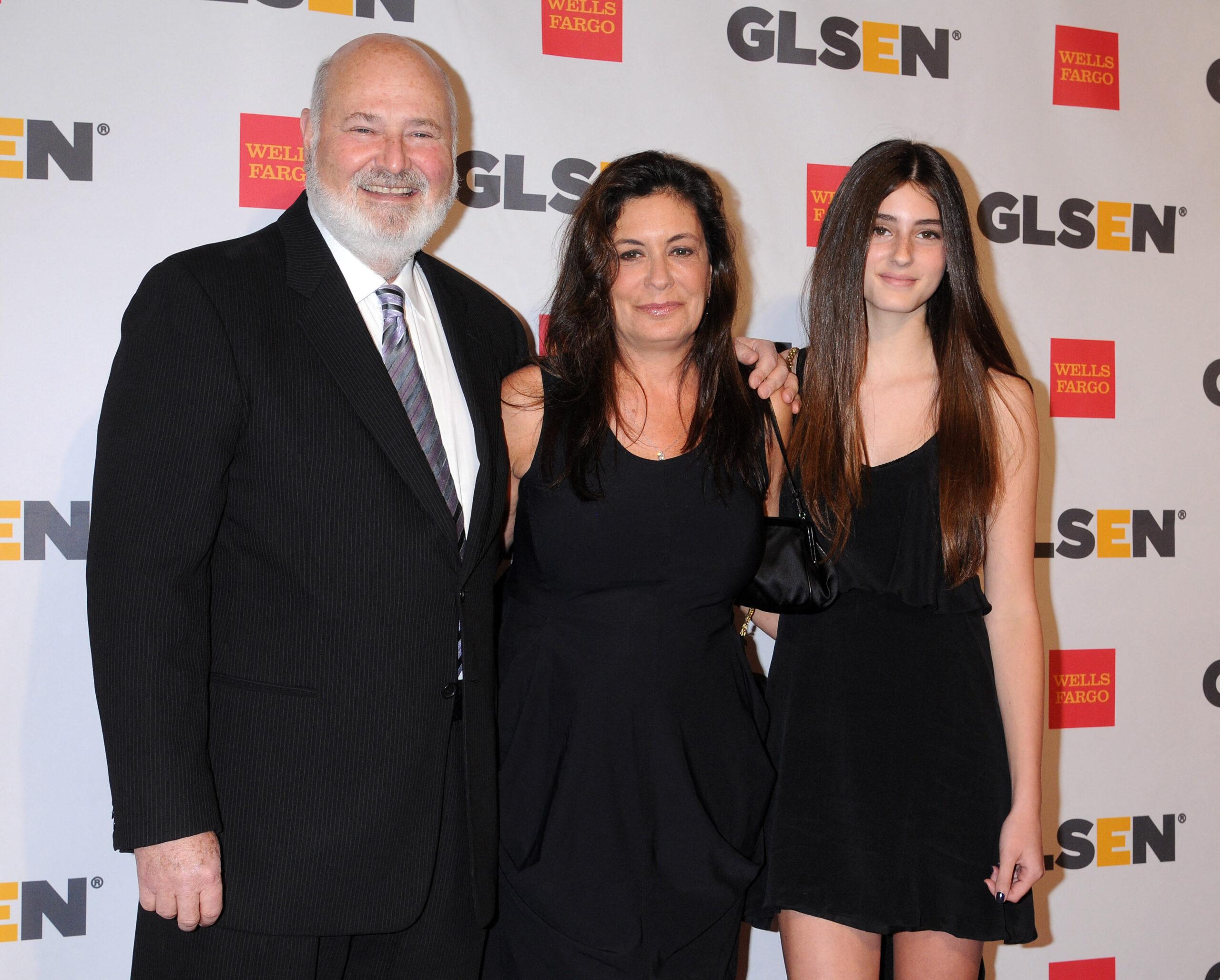 Rob Reiner and his wife, Michele Singer Reiner and their daughter