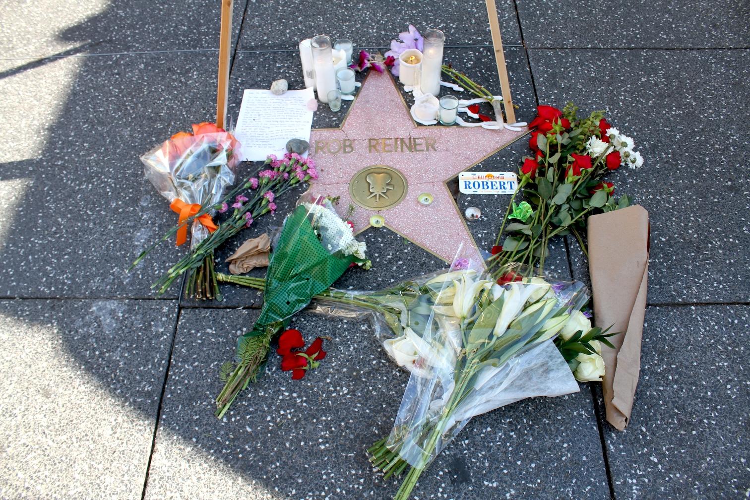 Rob Reiner’s Star On The Hollywood Walk Of Fame Two Days After Homicide