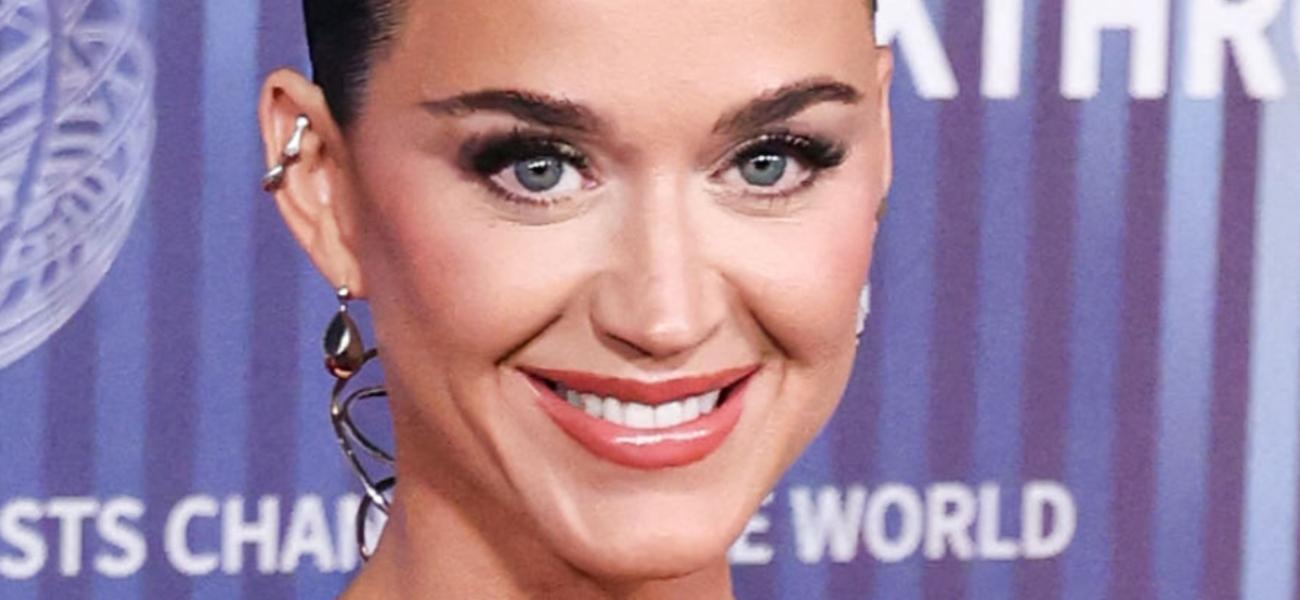 Katy Perry smiling close up