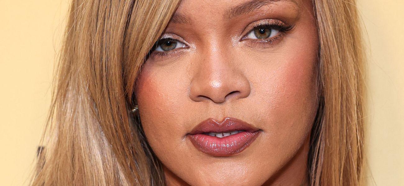 Rihanna looking into the camera