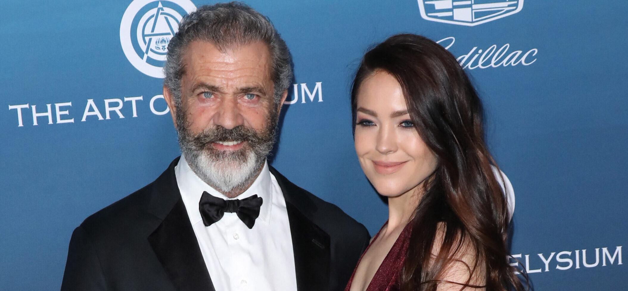 Mel Gibson and Rosalind Ross at Art of Elysium's 12th Annual Black Tie Artistic Experience "HEAVEN"
