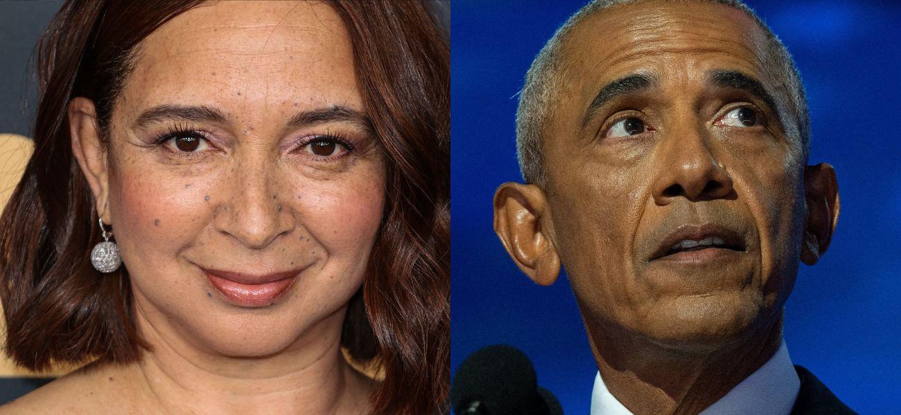 Maya Rudolph (left) Barack Obama (right)