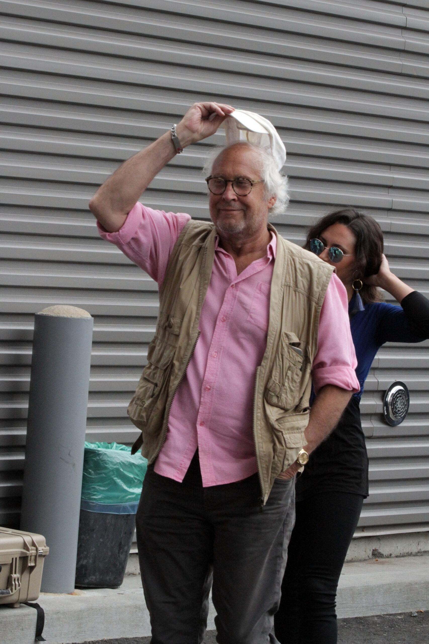 Chevy Chase at US Open Tennis Championships 2018