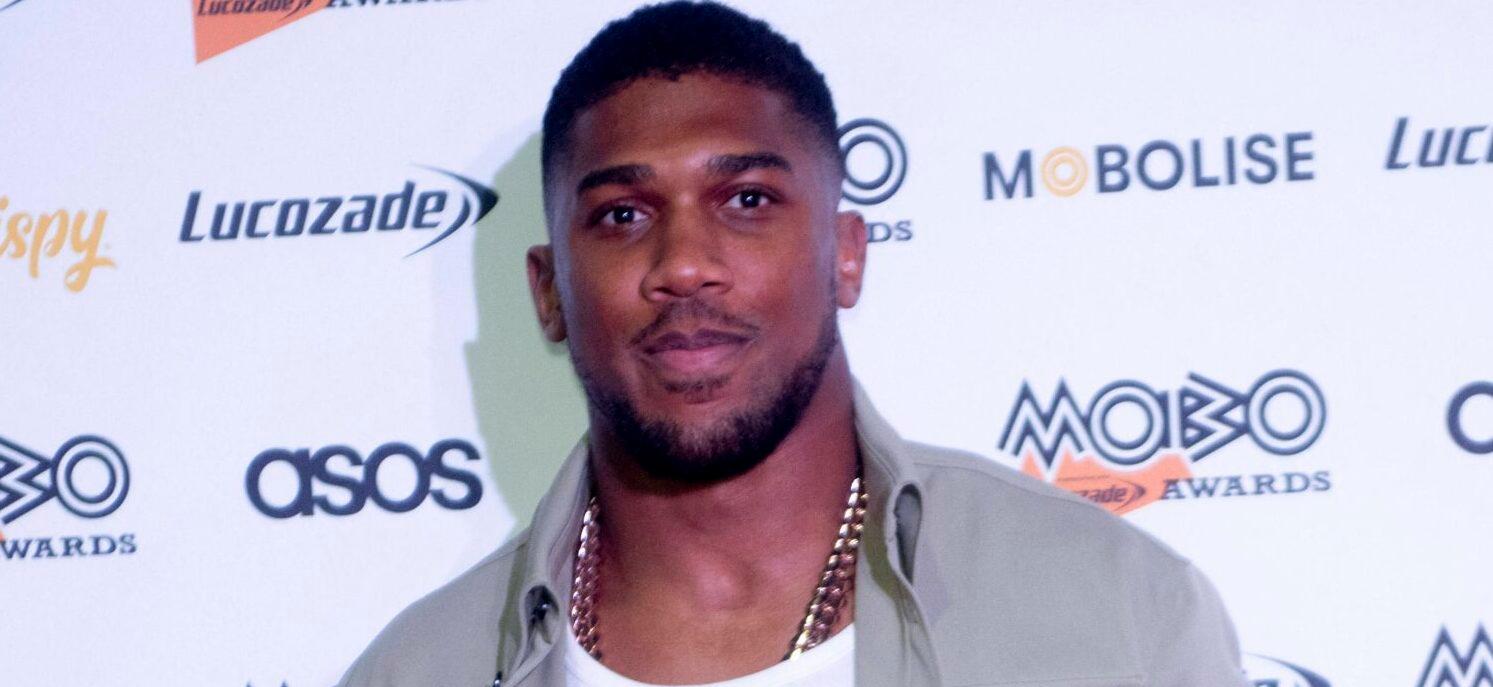 Anthony Joshua at the MOBO Awards 2022 at OVO Arena Wembley