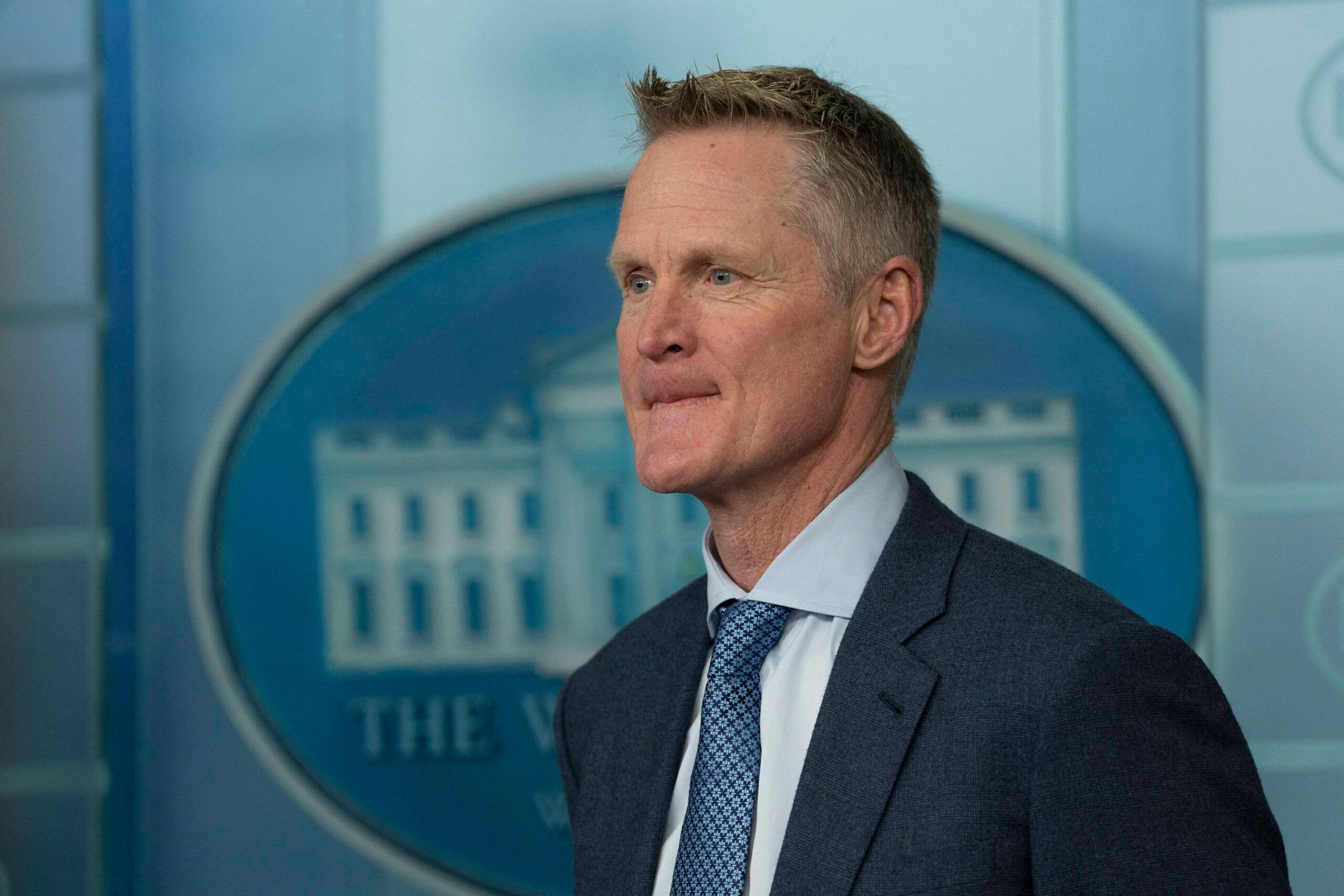 Steve Kerr in the White House. 