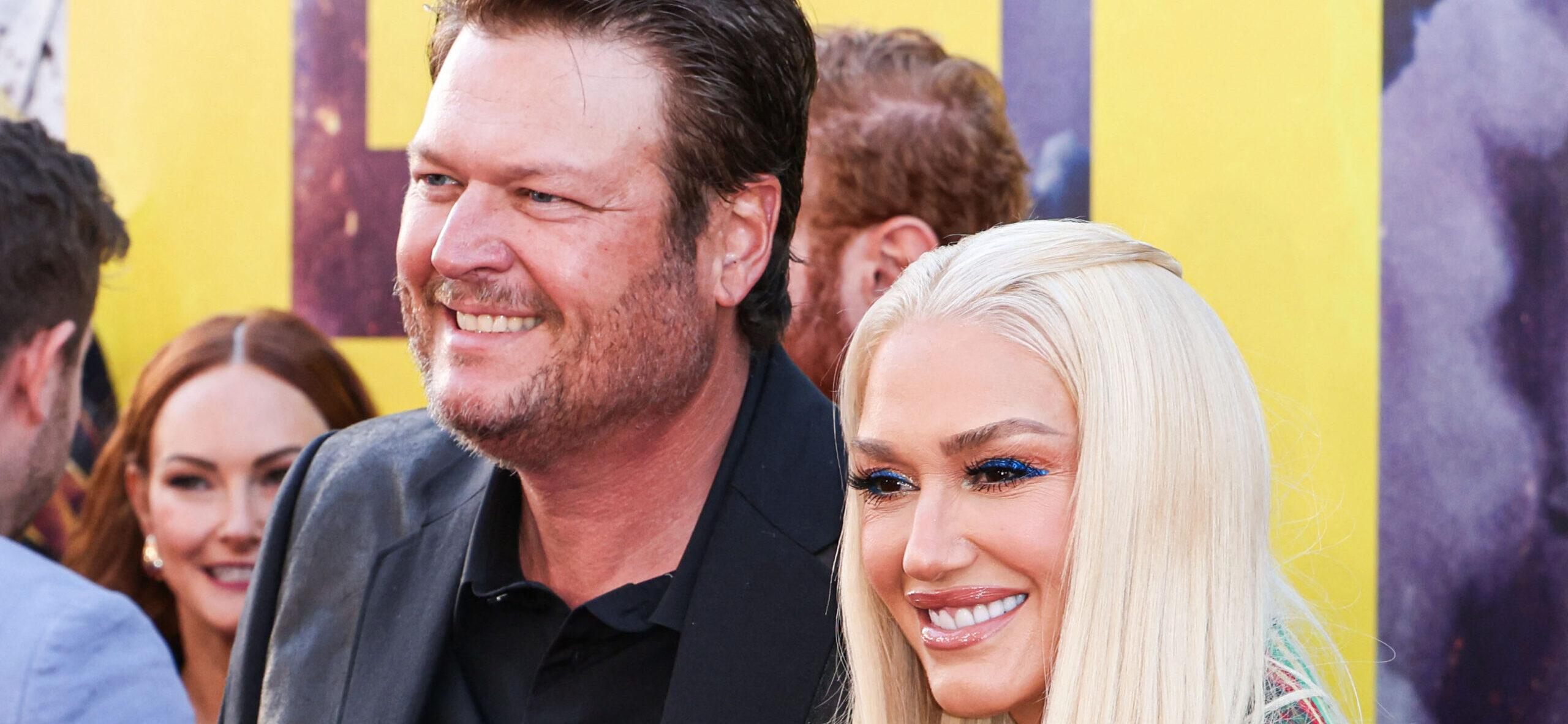 Blake Shelton and Gwen Stefani at Los Angeles Premiere Of Universal Pictures' 'The Fall Guy'
