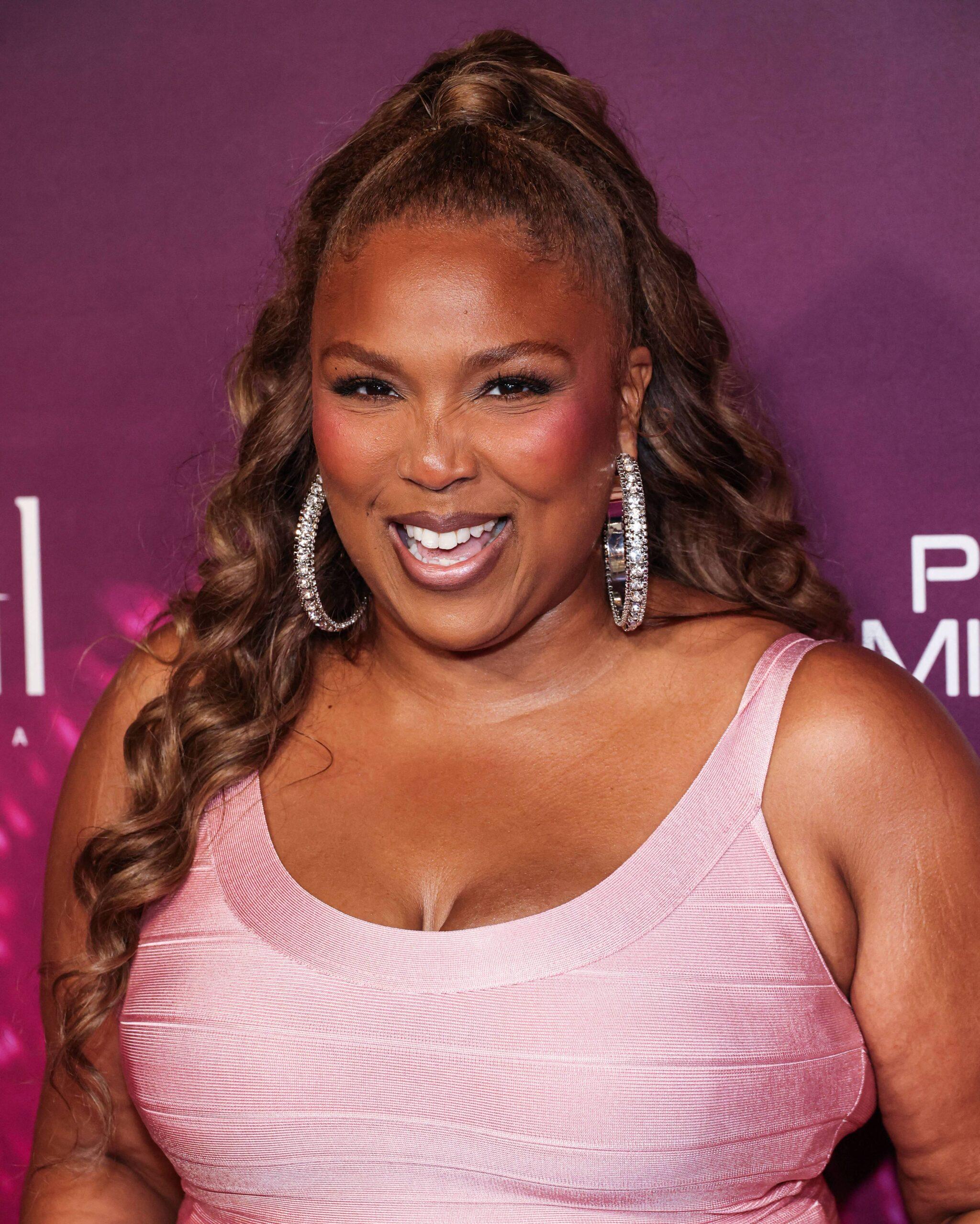 Lizzo at the Los Angeles World Premiere Of 'Infinite Icon: A Visual Memoir'