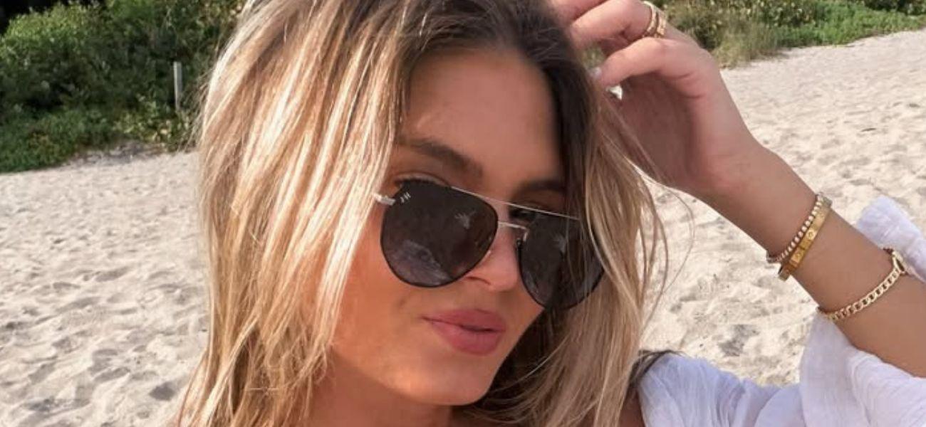 Morgan Ketzner wearing sunglasses