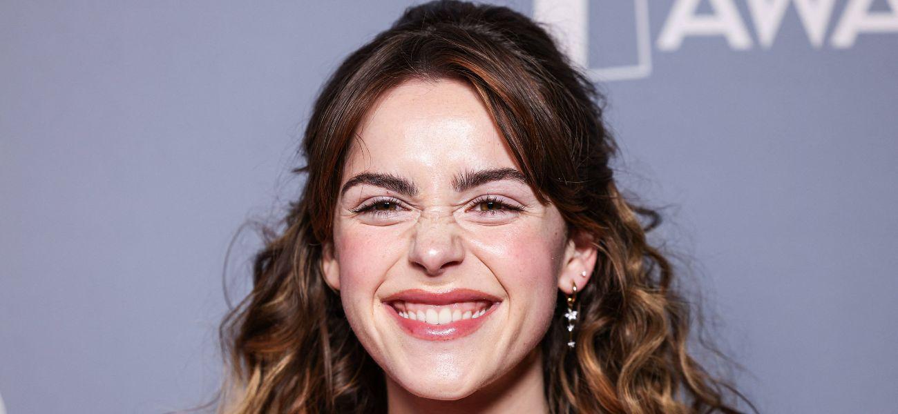 Kiernan Shipka on red carpet