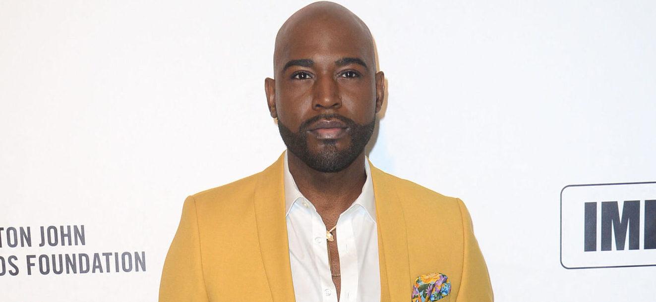 Karamo Brown at the Elton John AIDS Foundation Academy Awards Viewing Party