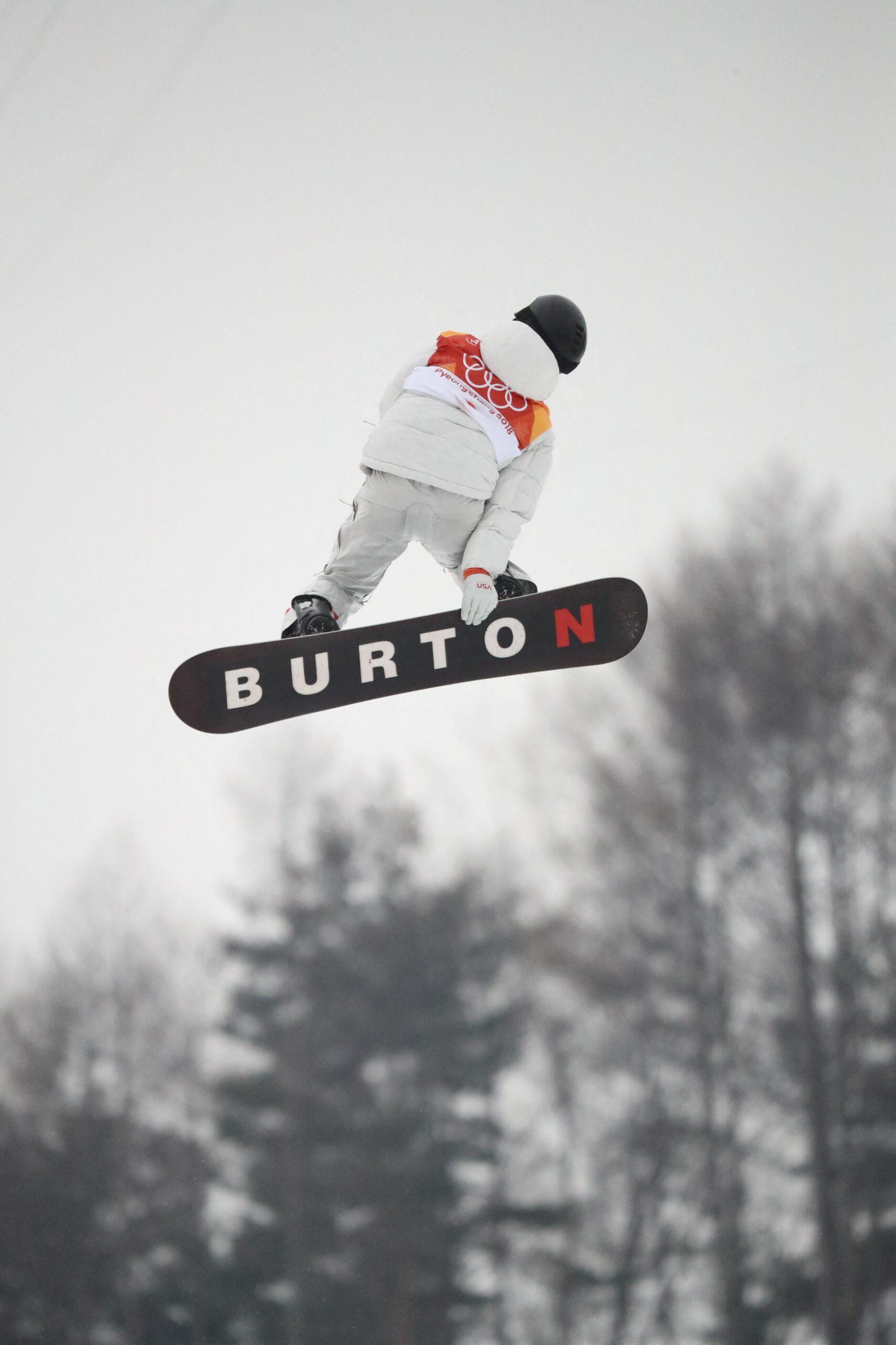Shaun White competes in PyeongChang '18 Snowboard Men